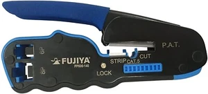 FUJIYA MODULAR PLUG CRIMPING TOOL (6P, 8P) PP606-140 - Picture 1 of 6