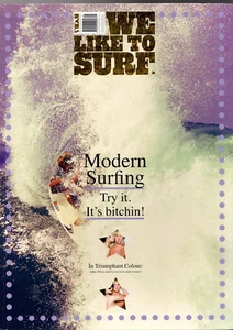 STAB STYLE WE LIKE TO SURF Modern Surfing Joel Parkinson HUGE HARDCOVER BOOK - Picture 1 of 3
