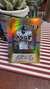 2022 Panini Gold Standard Golden Age Auto /99 Fred Taylor #GAA-FTA Auto