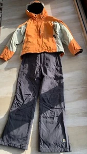 Skianzug Gr. 164, Icepeak , grau/orange/beig - Bild 1 von 5