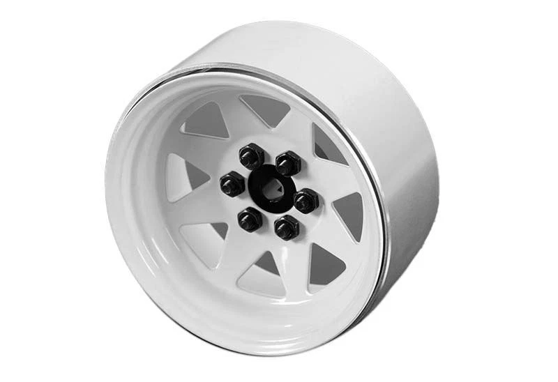RC4WD - 6 Lug Wagon 2.2" Steel Stamped Beadlock Wheels (White) - Image 1 of 1