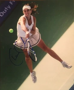 Foto firmada de tenis de Chanelle Scheepers de 8x10 - Imagen 1 de 2