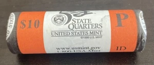 2007-P Idaho State Quarter, $10 U.S. Mint Wrapped Roll - Picture 1 of 3