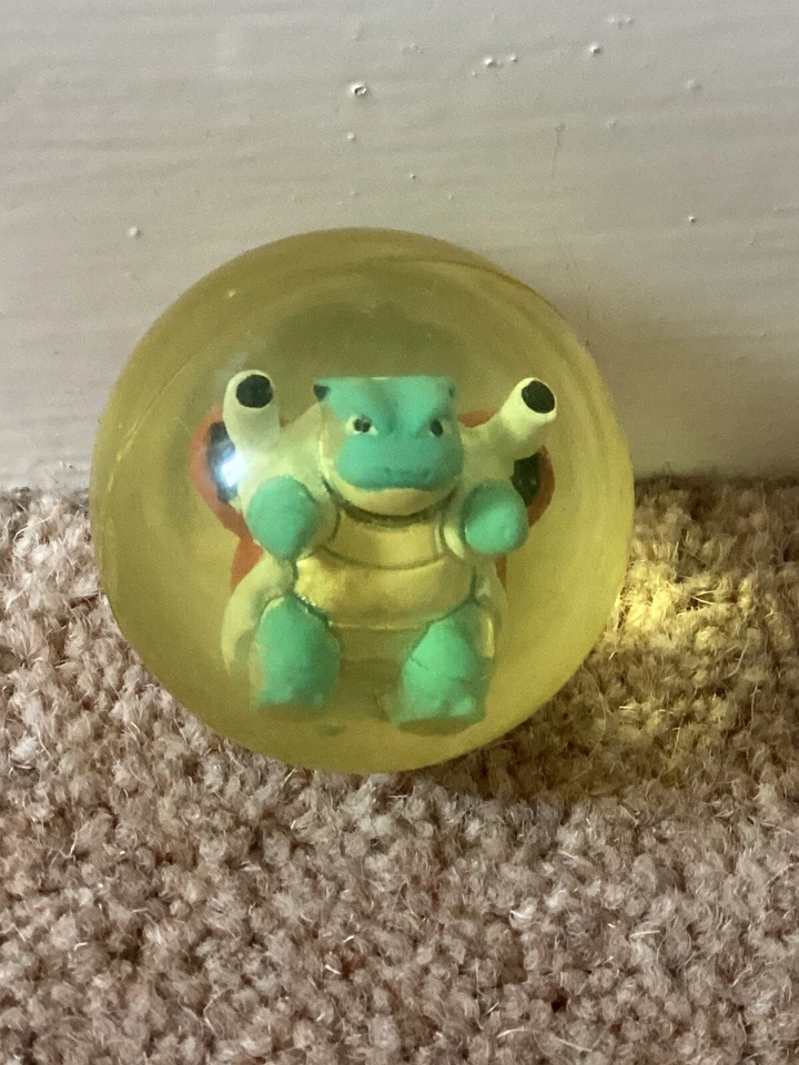 De colección Pokemon Blastoise Bouncy Super Balls Tomy 1997 Juguetes Coleccionables De Colección Foto 1 de 4