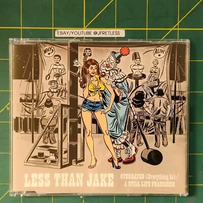 Used Audio Music CD Less Than Jake Overrated Everything 2 Track Single Import - Image 1 of 4