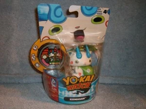 Komasan 2" Figure Yo-Kai Watch with Medal Hasbro 2015 New Sealed - Picture 1 of 2