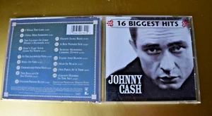 CD - Johnny Cash - 16 Biggest Hits - Foto 1 di 2