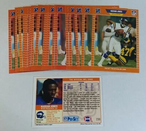 1989 Pro Set RC #230 HASSAN JONES ROOKIE Lot of (10) - Picture 1 of 1