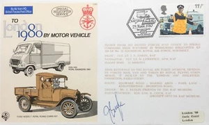 To London 1980 by Motor Vehicle 25/3/80 (1157) Signed Commemorative Cover - Picture 1 of 2
