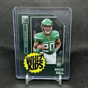 2022 Panini Donruss Elite Breece Hall Rookie Card RC Whiz Kids Green SP #WK20 - Picture 1 of 2