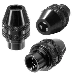 3-Pack Multi Pro Keyless Chuck, Black, For Dremel 4486 - Picture 1 of 5