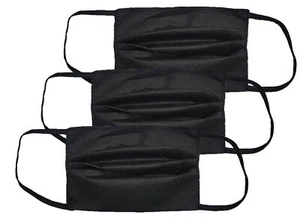 Reuseable adult face mask non woven fabric 3 pack - Picture 1 of 4