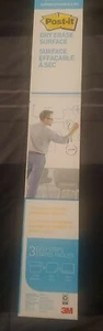 3M Post-it Dry Erase Surface with Adhesive Backing 36" x 24" White New in Box - Picture 1 of 7