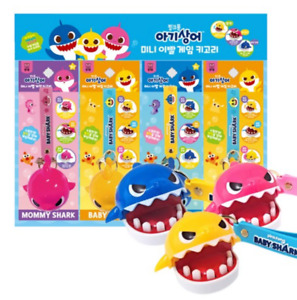 Pinkfong Baby Shark Mini Teeth Game Keyring 4p  - Korea Toys Ktoys