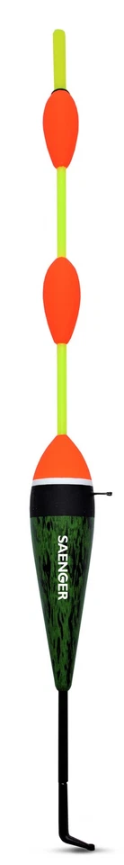 Saenger Hi-Vis lucioperca corsa laterale posa luce pieghevole lato pesce predatore galleggiante posa