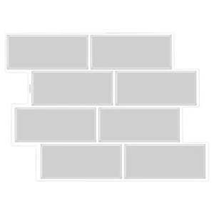 Peel and Stick Backsplash – Wall Tile for Kitchen Backsplash 11"x11" 3D Adhes... - Picture 1 of 6