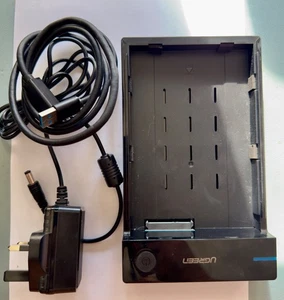 UGREEN Festplattengehäuse, USB 3.0 auf SATA HDD Caddy für 2,5 3,5 Zoll SSD HDD - Bild 1 von 4