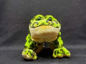 Ganz Webkinz Bullfrog Plush Green Frog No Code - Picture 1 of 5