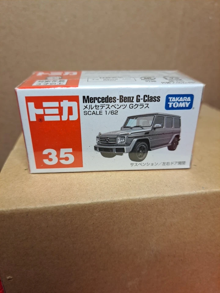 Takara Tomy Tomica #35 Mercedes-Benz Clase G escala 1/62 nuevo/sellado Foto 1 de 1