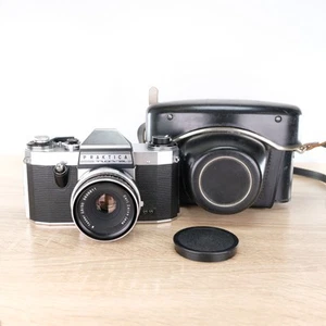 Praktica Nova 35mm SLR & Carl Zeiss Jena Tessar 2.8/50 Lens Vintage Tested - Picture 1 of 11