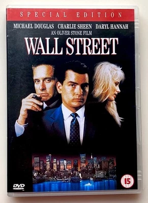 WALL STREET 1987 SPECIAL EDITION REGION 2 DVD MICHAEL DOUGLAS CHARLIE SHEEN - Image 1 of 4