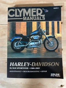 Clymer Manuals Harley Davidson XL Sportster 1986-2003 Maintenance Repair Manual - Picture 1 of 17