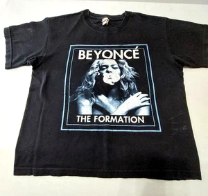 ALSTYLE - T-SHIRT Beyonce THE FORMATION schwarz mit Motiven - XL gebraucht - Bild 1 von 5