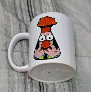 The Muppets Show Becherglas im Becher Meep Kaffeebecher Tasse Markenlos RAR - Bild 1 von 4