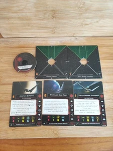 Transbordador Clase X-Wing Upsilon 2ª Edición Capt. Tarjetas y esfera de piloto cardinal - Imagen 1 de 10