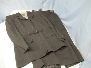 Ralph Lauren 3-teiliger grauer Damenrockanzug mit Hemd Größe 12 (B1) - Bild 1 von 13