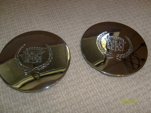 1994 Cadillac Eldorado and 1996 Deville chrome wheel center caps - Picture 1 of 2