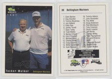 1991 Classic Best Bellingham Mariners (Uncorrected Error: Bellington on Fronts)
