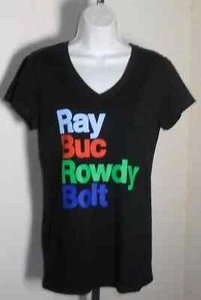 Camiseta negra Tampa Bay Ray, Buc, Rowdy, Bolt talla XL - Imagen 1 de 2