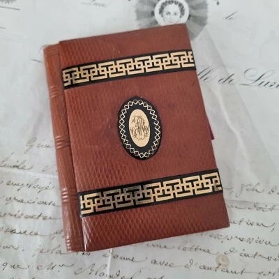 Porte Monnaie Ancien en Cuir et Or XIXè Leather and Gold Victorian Purse 19thC  - Photo 1/4