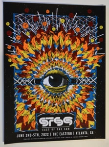 STS9 - SOUND SECTOR - 2022 -THE EASTERN ATLANTA- EAST OF THE SUN- POSTER - Picture 1 of 4