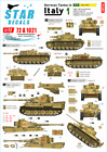 Star Decals 1/72 GERMAN TANKS IN ITALY Part 1 SICILY 1943