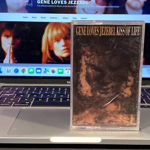 GENE LOVES JEZEBEL Kiss of Life CASSETTE US 1990 **TESTED** - Foto 1 di 8