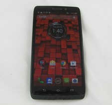 Motorola XT1080M Droid Maxx Verizon Smartphone Email + Wall Chargr GOOD 