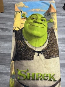 Vintage Shrek 2 Beach Towel 2004 Y2k Collectible Movie Bath - Picture 1 of 4
