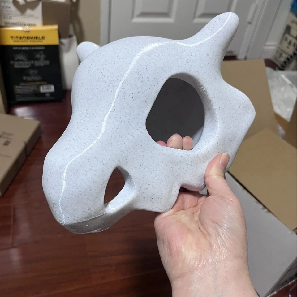 Dino Skull Cat Mask | Funny Pet Costume | Cosplay Headpiece for Cat or Kitten - Image 1 of 3