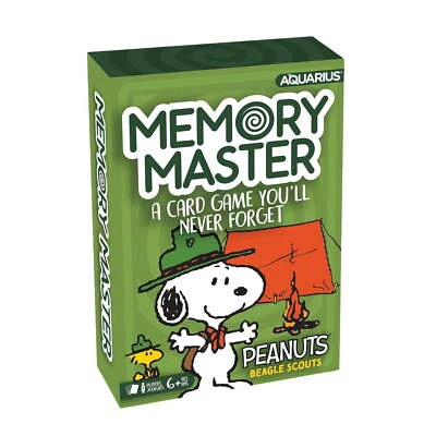 Peanuts Beagle Scouts MEMORY MASTER Card Game NEW Sealed Free Ship ! - Image 1 of 3