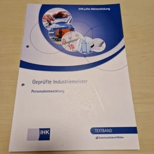 Textband Geprüfte Industriemeister Personalentwicklung - Bild 1 von 5