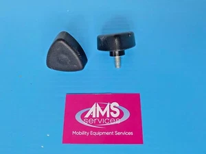 Pair - CTM Vigor Mobility Scooter Seat Base / Armrest Thumb Screws / Hand Screws - Picture 1 of 3
