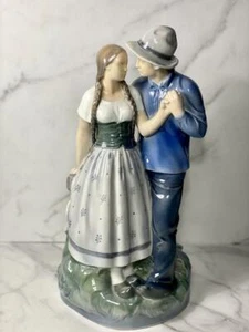 Rare Henrik & Else, Man & Woman, Royal Copenhagen Figurine No. 3049 - Picture 1 of 8