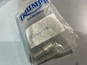 NEW GENUINE TRIUMPH TROPHY HANDLEBAR END WEIGHT SLEEVE SPACER T2040978 - Picture 1 of 1