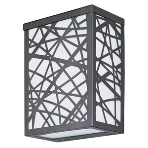 ET2 Inca LED Small Outdoor Wall Sconce, Bronze - E21333-61BZ - Picture 1 of 1