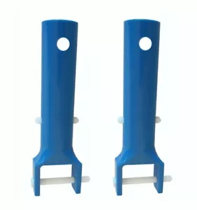 Replacement handle for Pool & Spa Vacuum Vac Head Cleaner 2PK Blue Handles - Picture 1 of 1