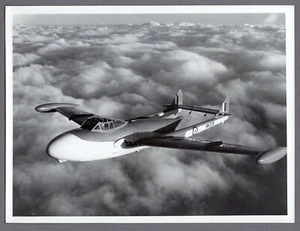 DE HAVILLAND SEA VENOM NF20 WK376 VINTAGE ORIGINAL MANUFACTURERS PHOTO NAVY 2 - Picture 1 of 2