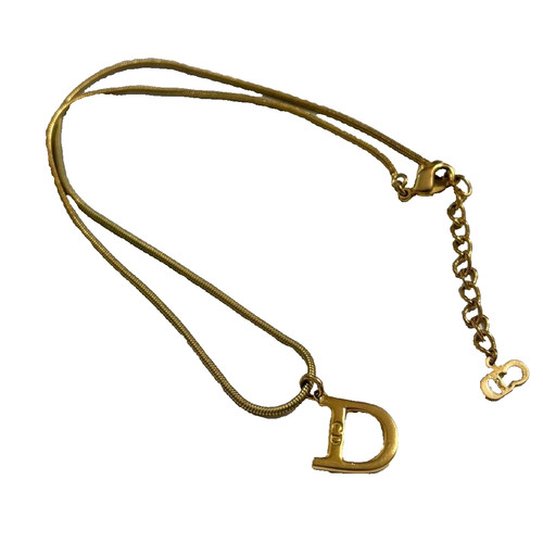 Collana donna Christian Dior logo D