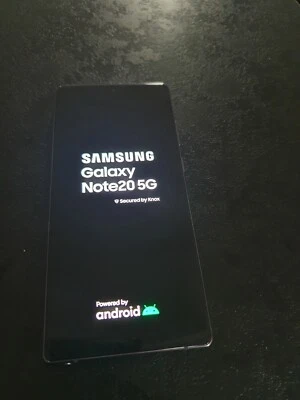 Samsung Galaxy Note20 5G SM-N981U - 128GB - Schwarz(Ohne Simlock) (Einzel-SIM) - Bild 1 von 4